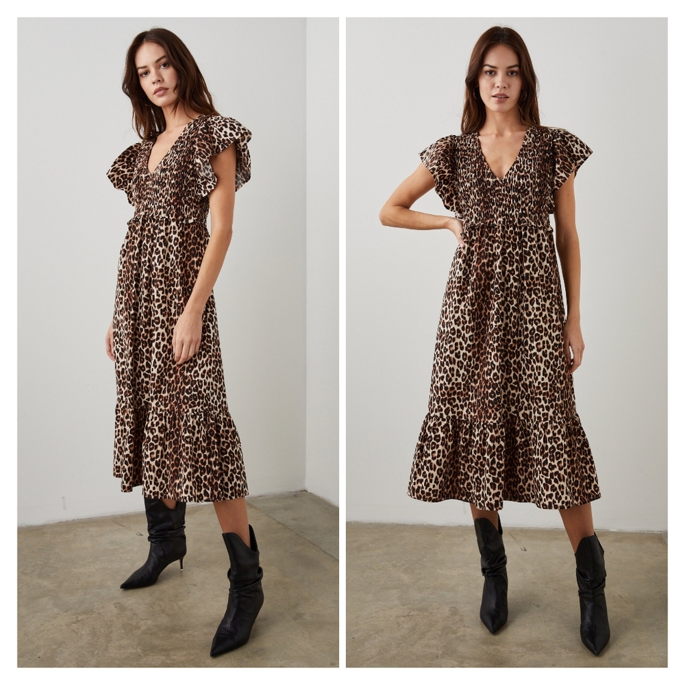 Rails Clementine Nala Animal Print Dress Size S